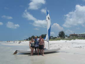 2009 Anna Maria Vacation MicheleMarkCurt_Sailboat