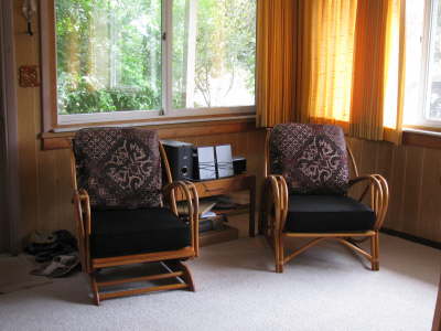 Chairs with new cushions